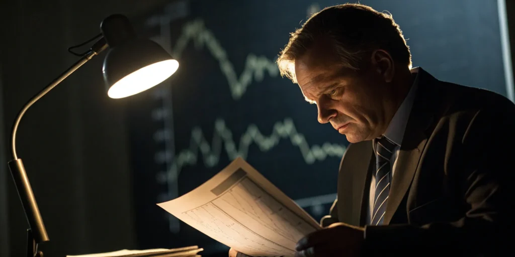 Morgan Stanley broker Kenneth Maring reviews investment portfolio.