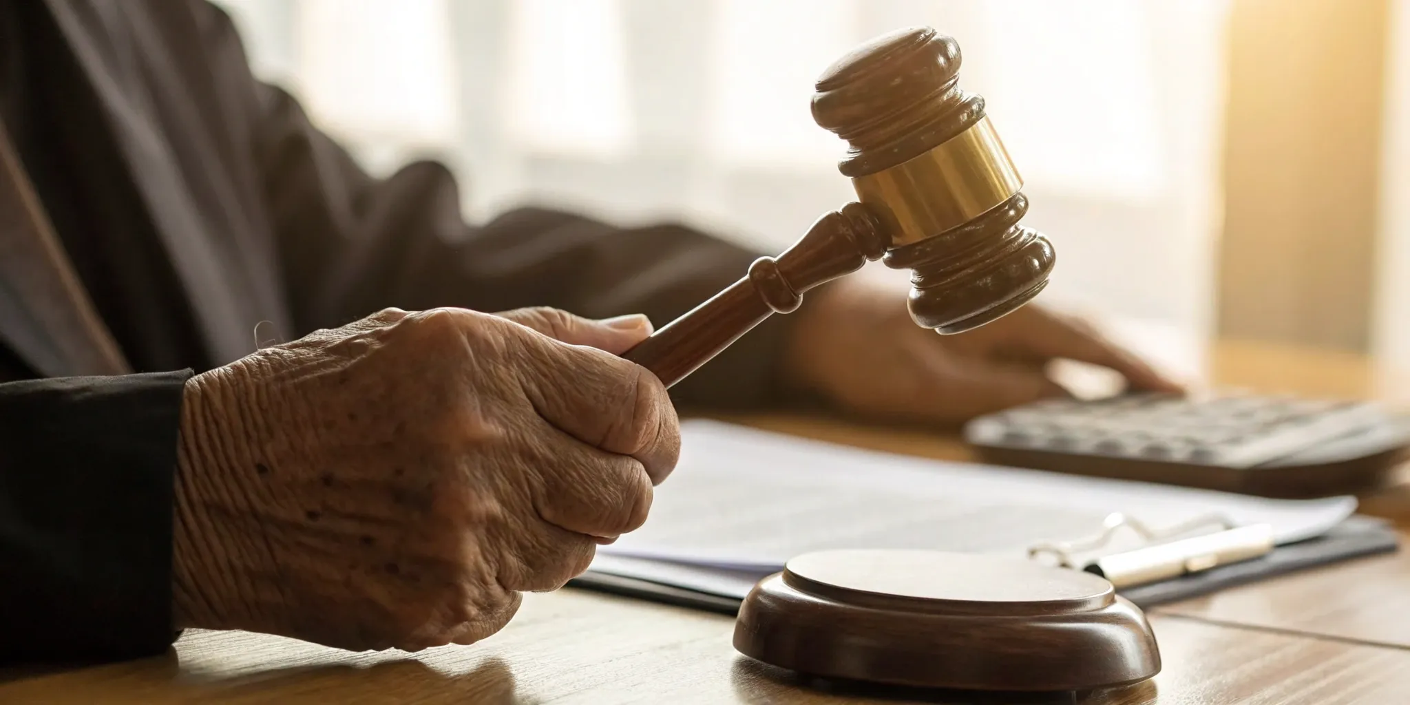 Gavel signifying Oklahoma City investment fraud legal action.