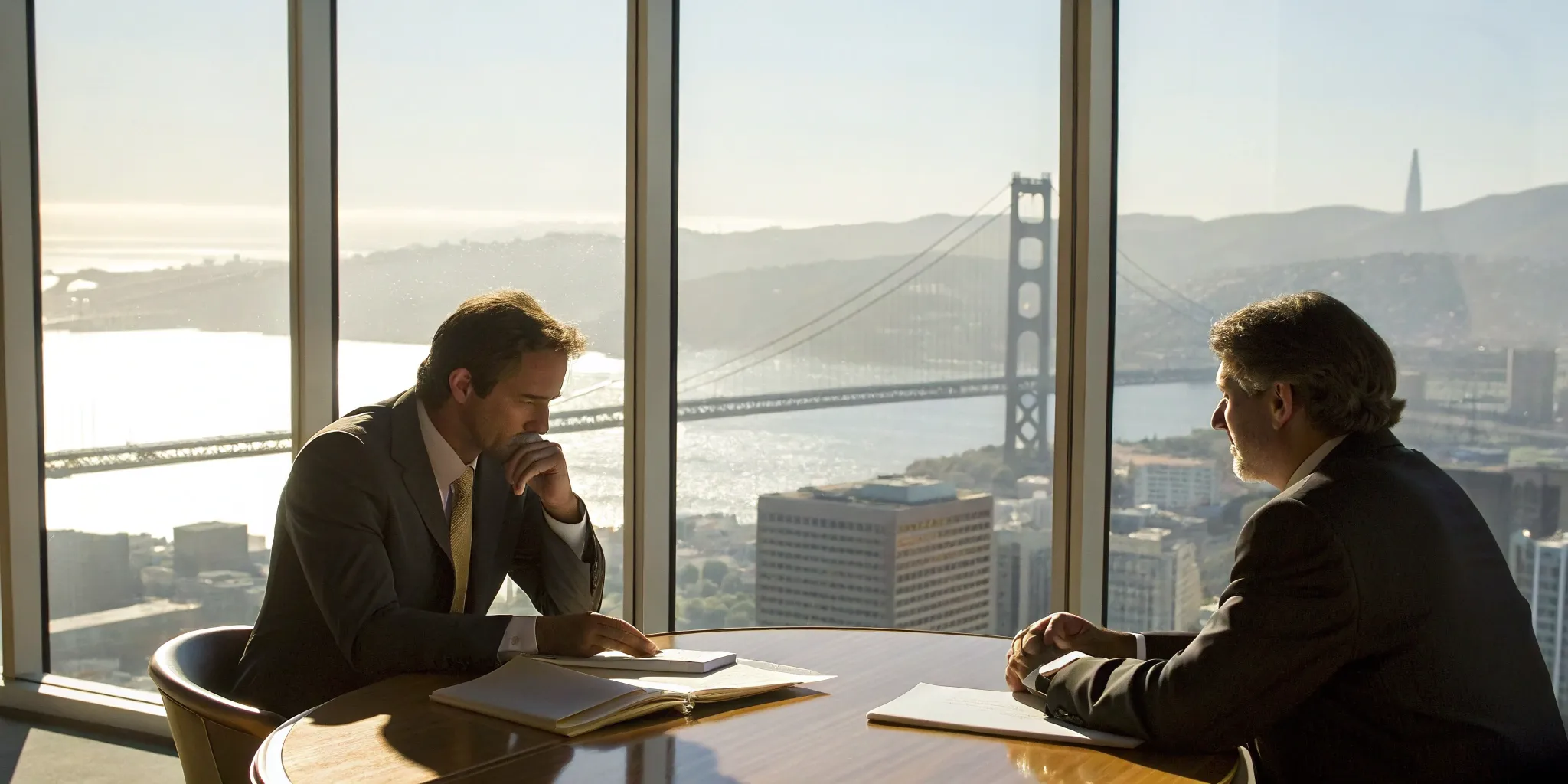 San Francisco investment fraud lawyer advising client.