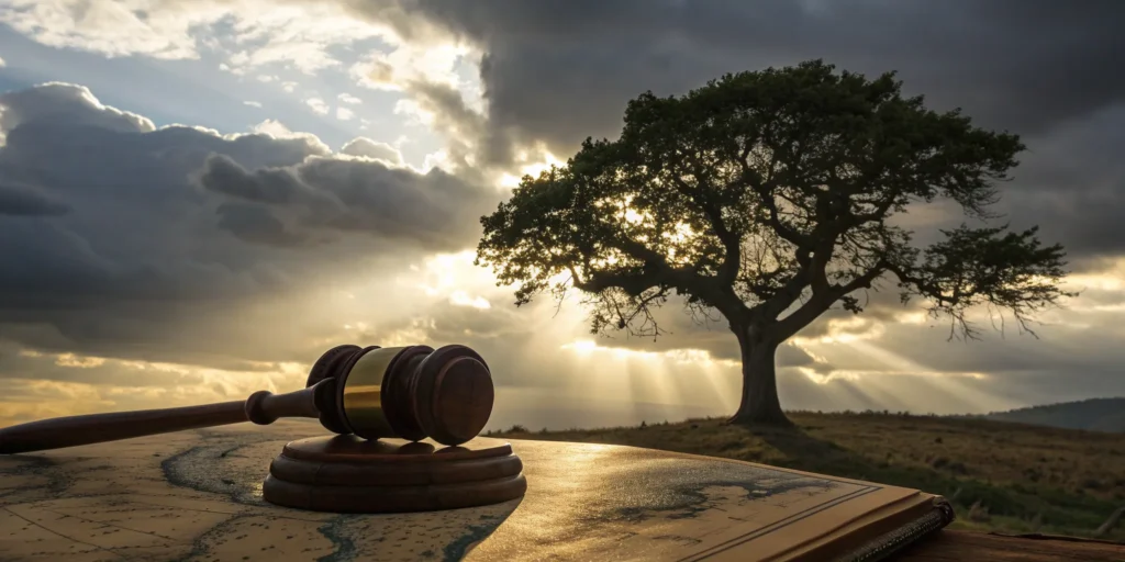 Gavel on legal document. American investor rights in FINRA arbitration.