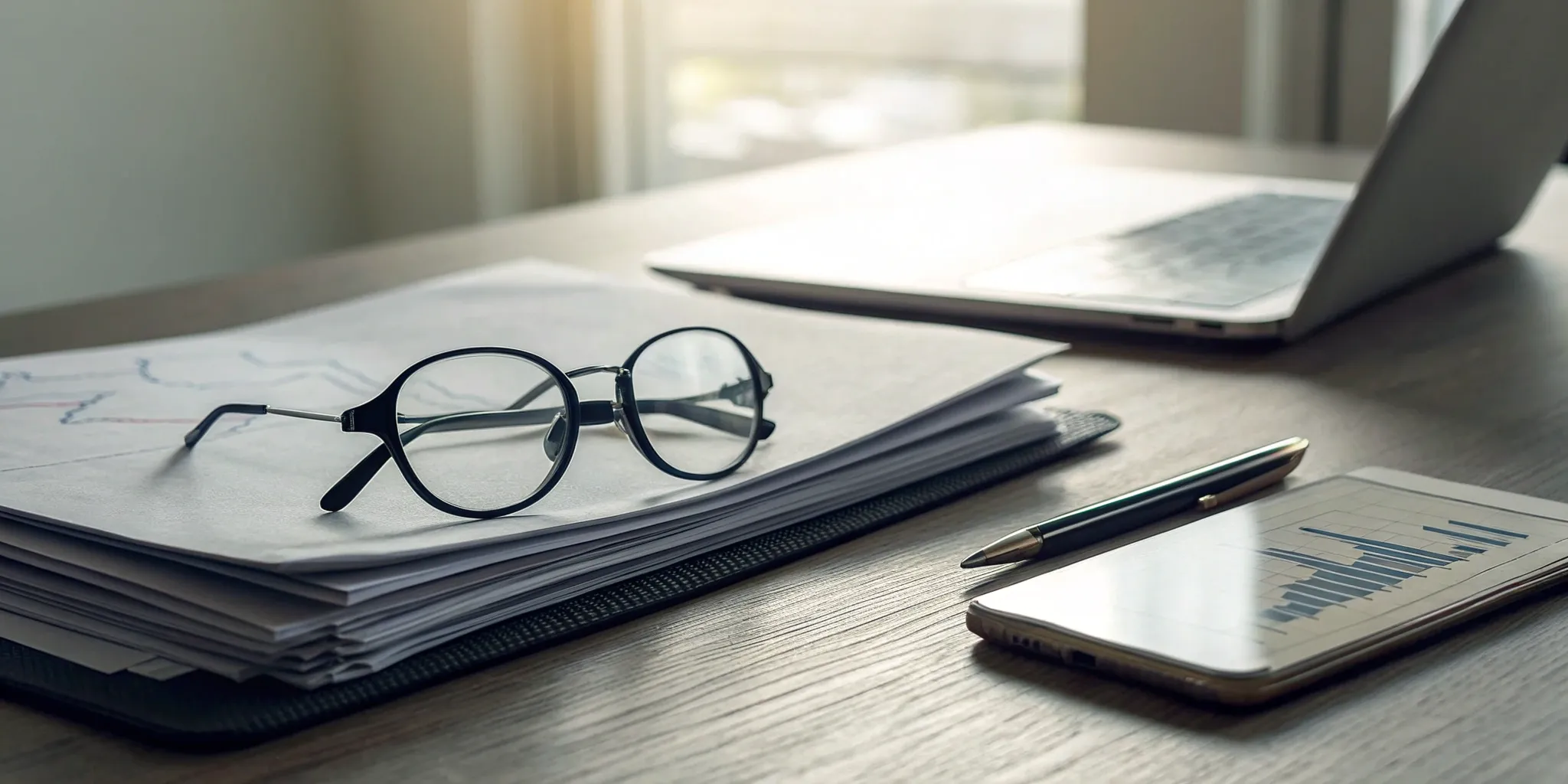 UBS Broker Antonio Oliveira (CRD# 3043453) review: Financial documents, pen, and smartphone.