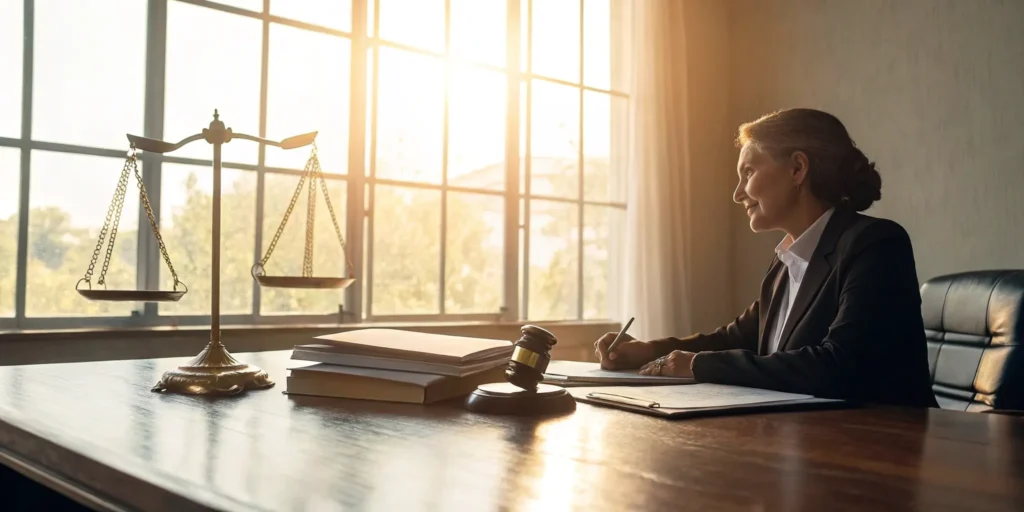 Montgomery, Alabama investment fraud attorney reviewing legal documents.