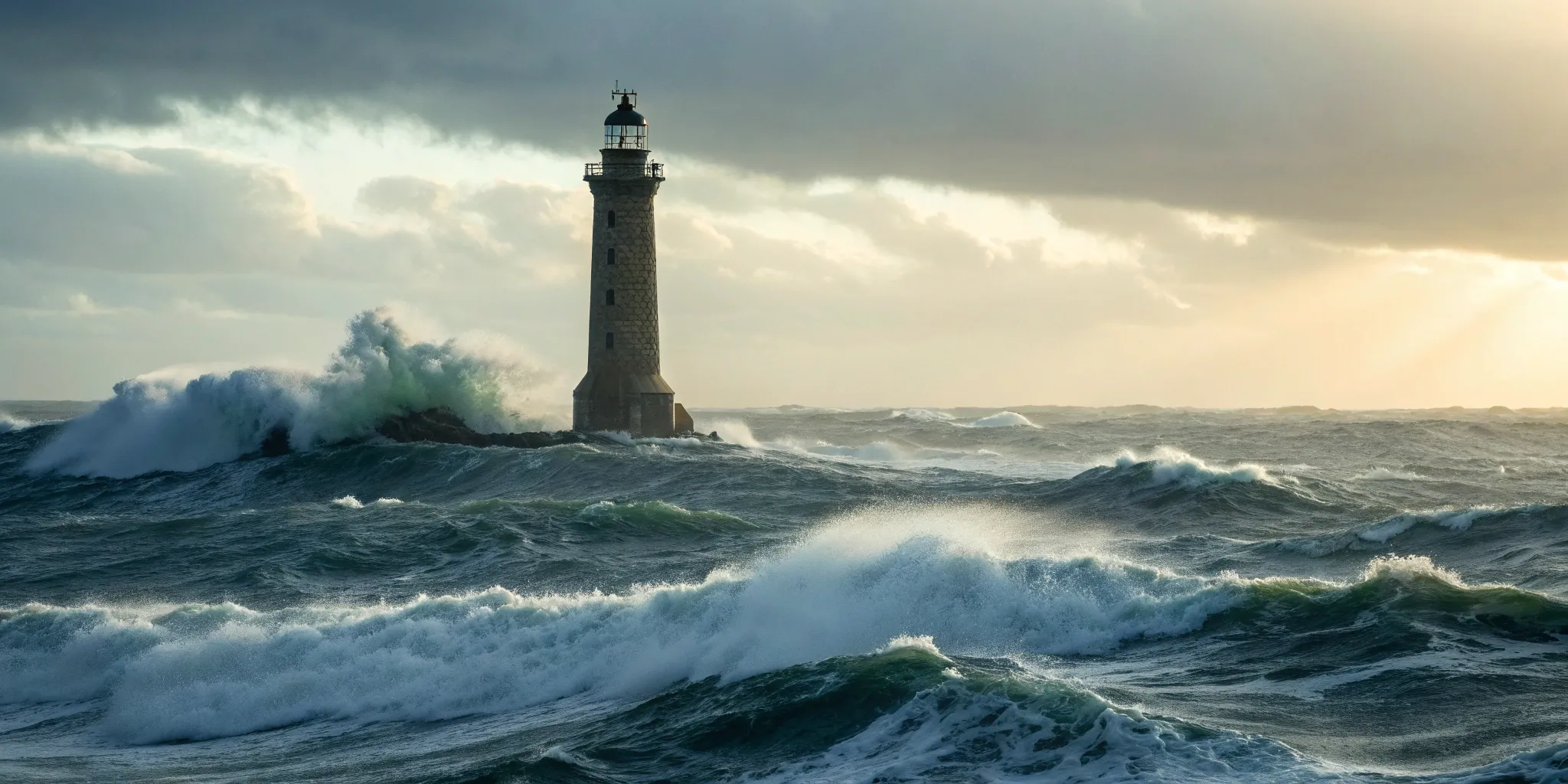 A lighthouse in a stormy sea offers a path to recover alternative investment losses.