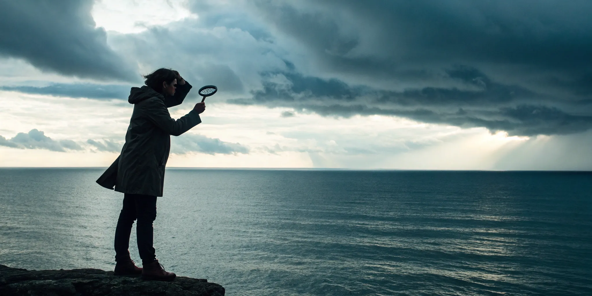 A person with a magnifying glass investigating the investor complaints against Paul Vanacek and LPL Financial.