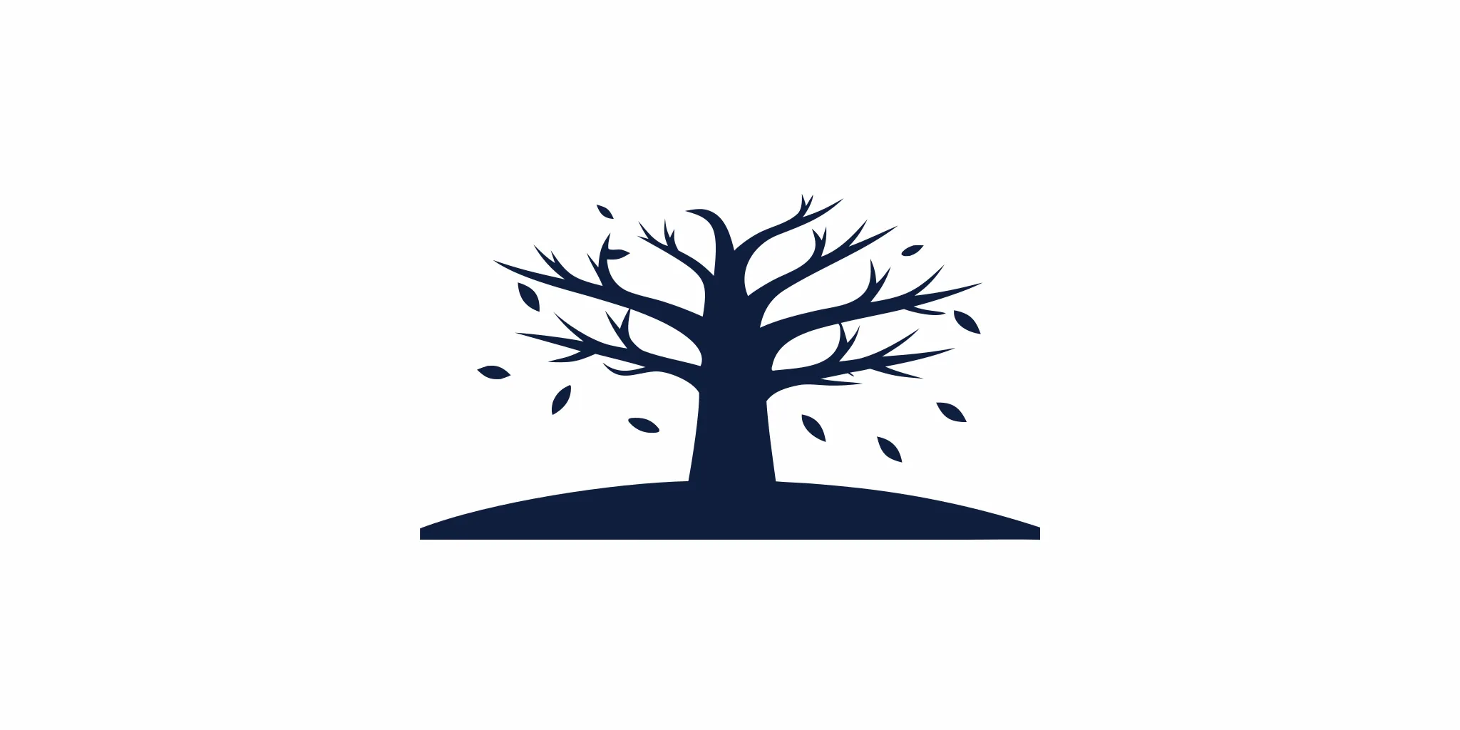 A bare tree showing the financial danger of overconcentration and lack of diversification.